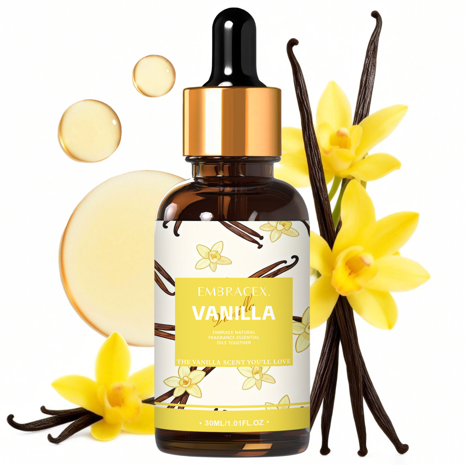 Home Fragrance Gift - 30ml Minyak Aroma Vanila Untuk Diffuser