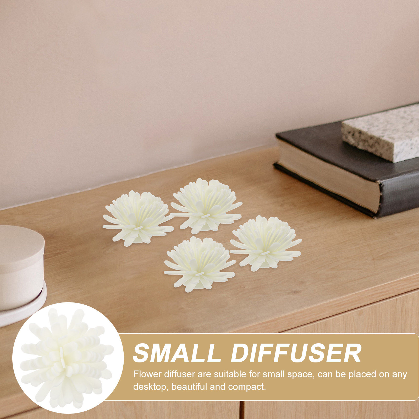 100 buah kepala bunga PE, alat - Home Fragrance Usa ulasan dan harga