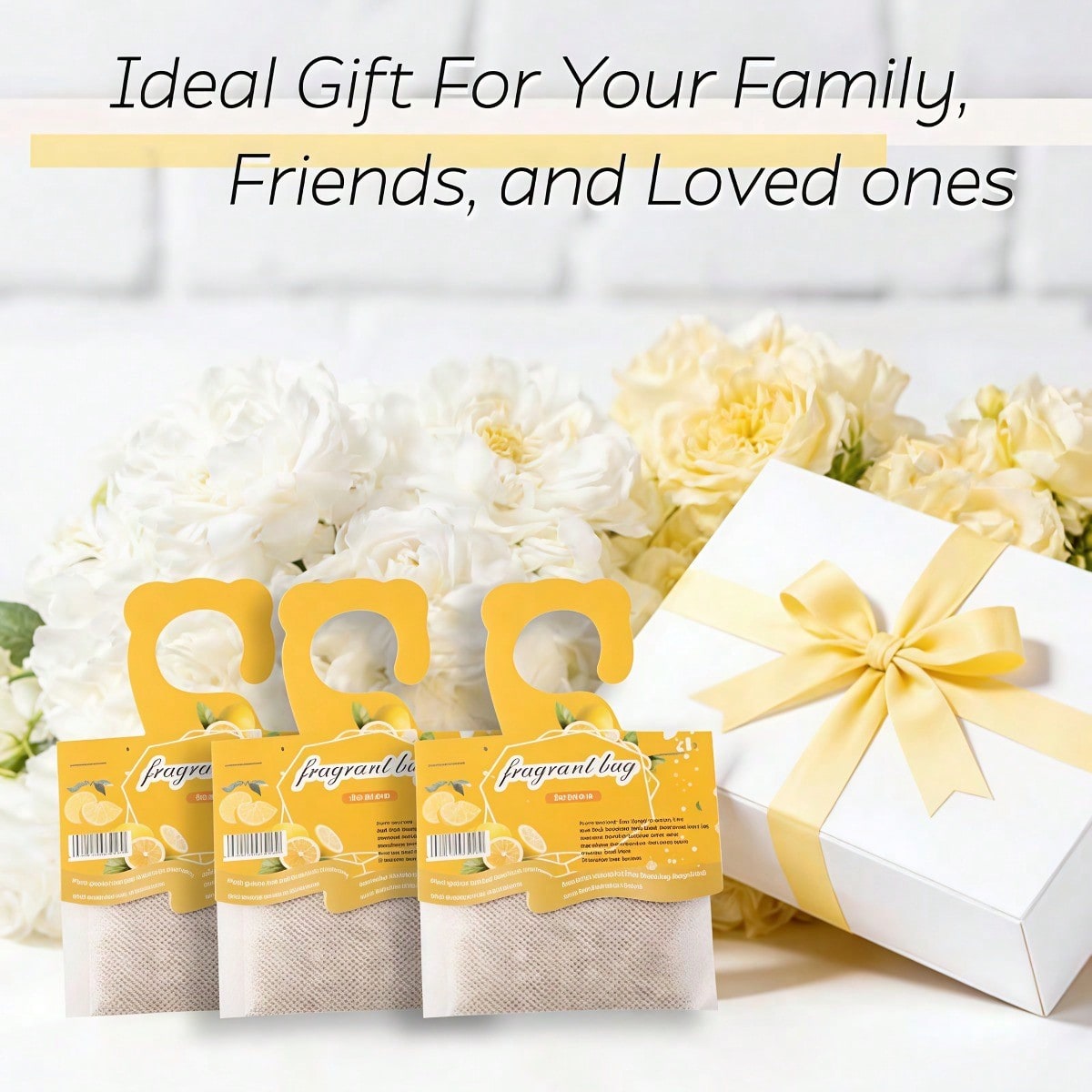 Kantong Pewangi Lemon Gantung, - Home Fragrance Best ulasan dan harga