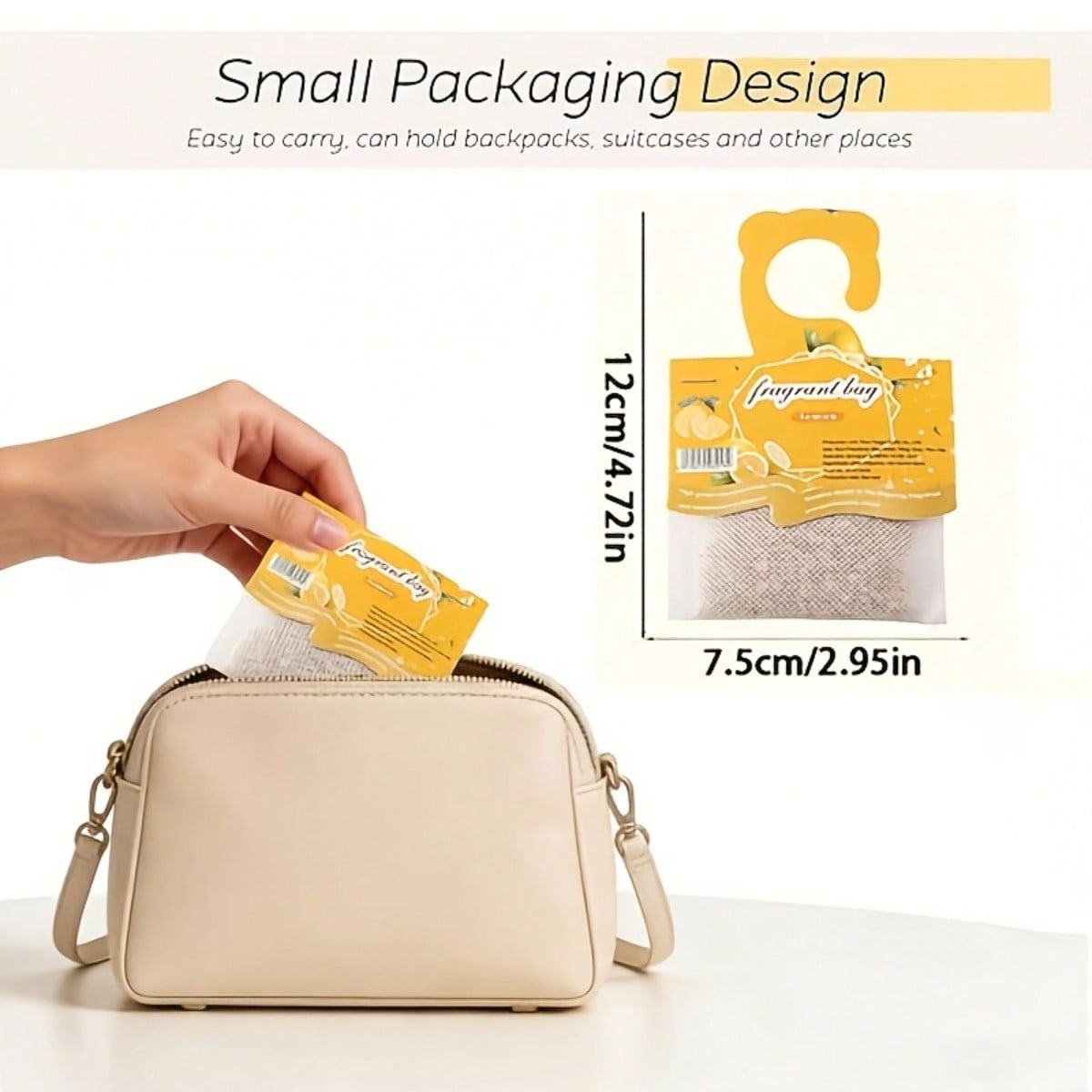 Kantong Pewangi Lemon Gantung, - Home Fragrance Best ulasan dan harga